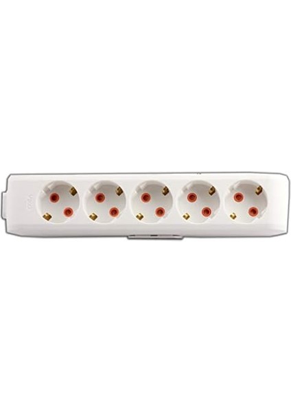 Menashop Metrashop 5li Topraklı 2mt Kablolu (90113502)