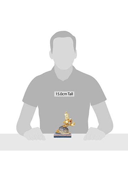 Menashop Traditions By Jim Shore "güzel ve Çirkin Lumiere ve Plumette, 14,6 cm , Çok Renkli