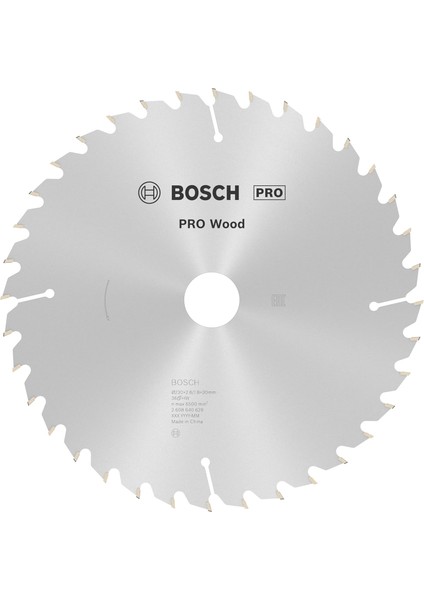 Menashop Metrashop - Optiline Serisi Ahşap Için Daire Testere Bıçağı 230*30 mm 36 Diş