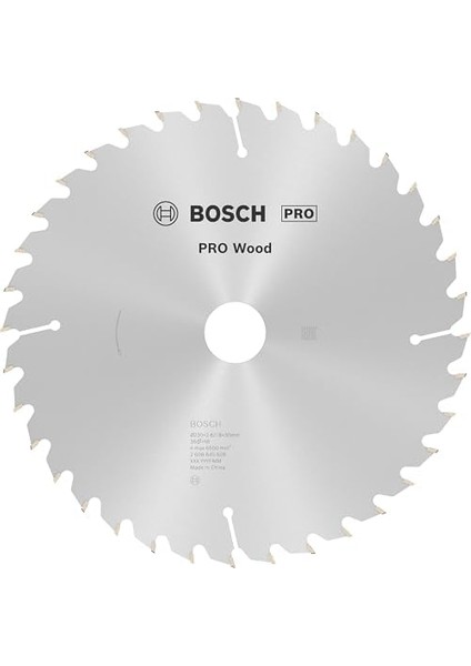 Menashop Metrashop - Optiline Serisi Ahşap Için Daire Testere Bıçağı 230*30 mm 36 Diş
