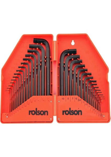Menashop 40345 30 Pc Mm/ımp Hex Key Set