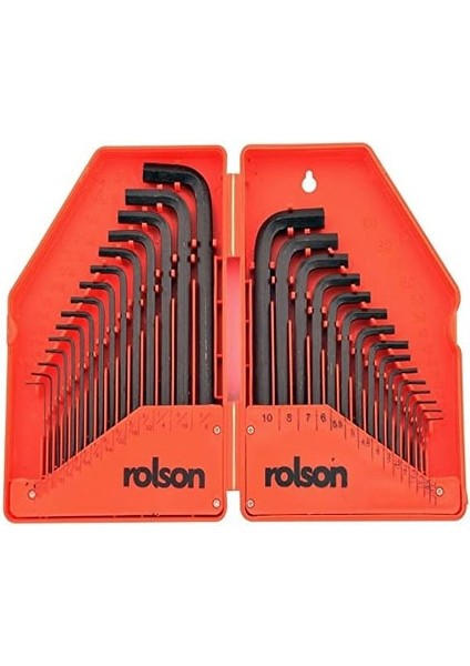 Menashop 40345 30 Pc Mm/ımp Hex Key Set