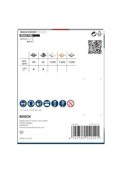 Menashop 1 x Pro Multi Material Power Change Plus Delik Testeresi (Yumuşak Ahşap, Alçıpan Duvar Için, Ø 95 Mm, Profesyonel Aksesuar, Matkap/tornavida Için)