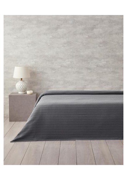 Home Venice Pamuklu King Size Pike 220 x 240 cm Antrasit