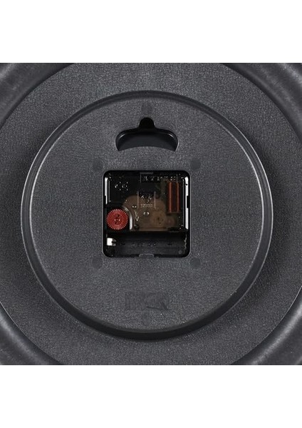Menashop Metrashop 36 cm Dekoratif Gerçek Cam Bombe Sessiz Mekanizma Duvar Saati