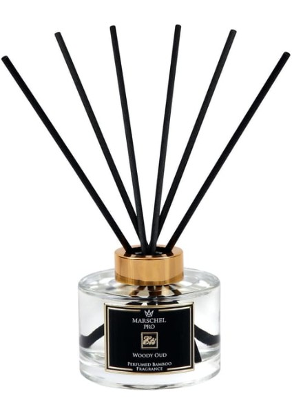Woody Oud Çubuklu Koku Cam Şişe 165 ml