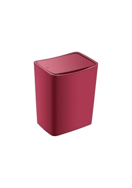 Menashop Metrashop Touch Çöp Kovası 4 Lt Carmen Kırmızı