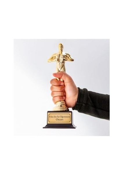 Öğretmenler Gününe Özel Oscar Ödülü - Yılın En Iyi Öğretmeni Heykel -29 cm fiyatları