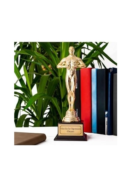 Öğretmenler Gününe Özel Oscar Ödülü - Yılın En Iyi Öğretmeni Heykel -29 cm modelleri