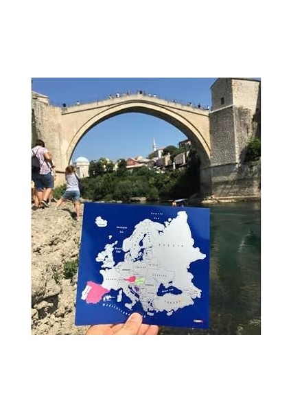 - Gez - Kazı Avrupa Haritası (Magnet, 20 x 18 cm )