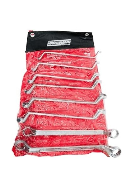 Menashop Brüder Halka Anahtar Seti, 8 Parça, 6-22 Mm, Cv, M 140-08 modelleri