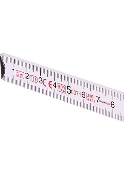 Menashop Metrashop ST035458 2MX17MM Ahşap Kırma Metre