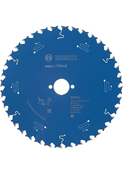 Menashop Dairesel Testere Bıçağı Expert Için Ahşap, 235 x 30 x 2,8 Mm, Diş Sayısı 36, 1 Adet, 2608644064