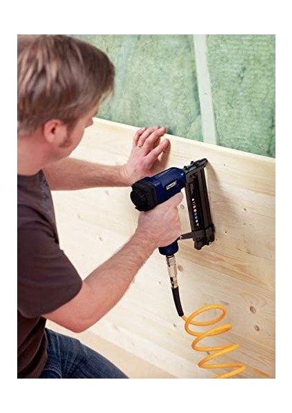 Menashop Tip 8 Çivi, 50 mm Tel Başlı Çiviler 18GA, 5.000 Adet, Zımba, Basınçlı Havalı Çivi Çakma Makinesi ve Elektronik Çakma Makinesi Için