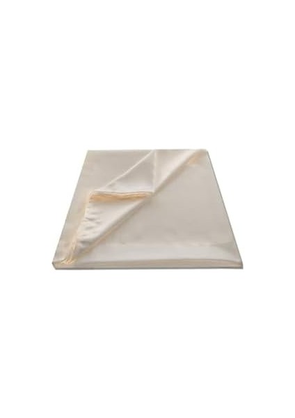 Menashop Metrashop Saten Güneşlik Perde Ekru Renk (270X190CM)