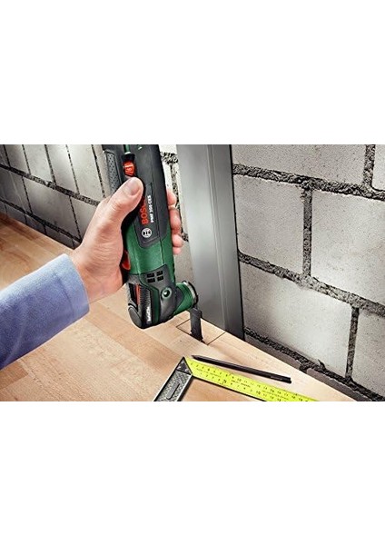 Menashop Metrashop Pmf 250 Ces Çok Fonksiyonlu El Aleti, 250 W, 4 Kademeli Derilik Mesnedi, Testereleme, Zımparalama, Yeşil modelleri
