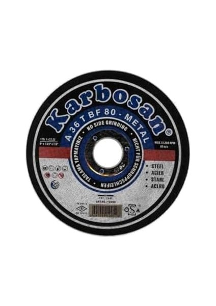 Menashop Metrashop Metal Kesici 180X3.0X22 mm fiyatları
