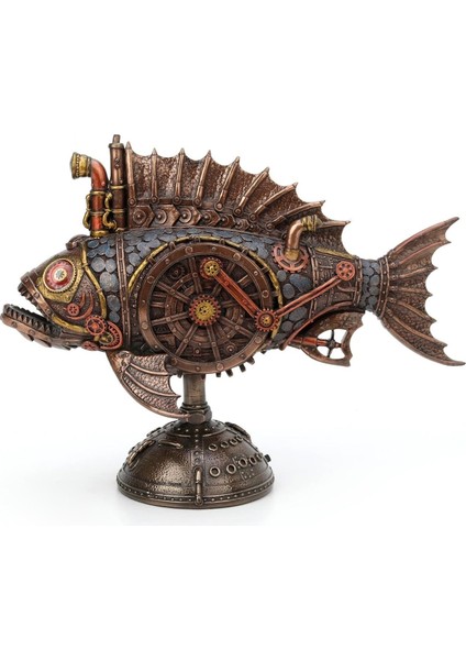 Steampunk Balık Biblo