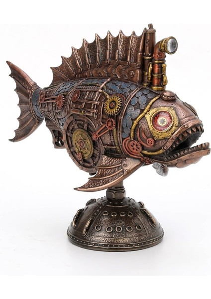 Steampunk Balık Biblo