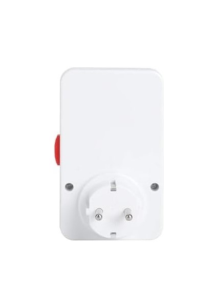 Menashop Metrashop Zaman Ayarlı Duvar Priz, 24 Saat Programlama, Min. 30 Dk, 3500W, 16A