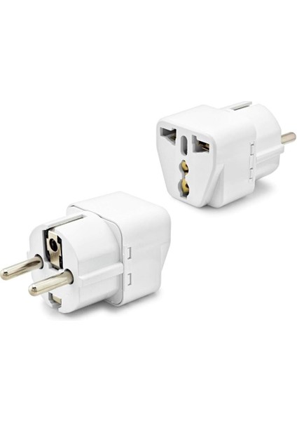 Menashop Universal Çevirici Priz Amerikan Ingiliz Fiş Dönüştürücü HD4588