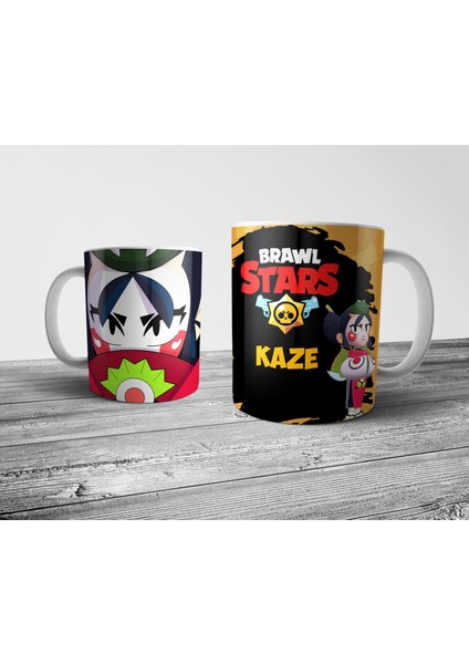 Brawl Stars Kaze Kupa Bardak Model 1