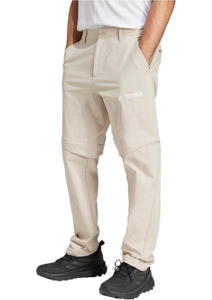 Erkek Bej Eşofman Altı mt Zıp Off P JG3721