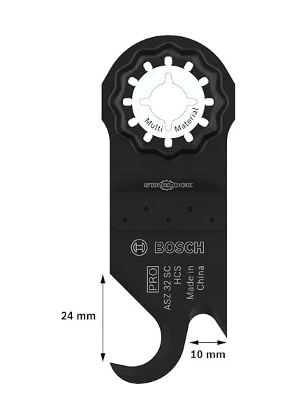 Menashop 1x Pro Asz 32 Sc Maket Bıçağı (Çatı Keçesi, Halı, Genişlik 24 Mm, Professional Aksesuar Çok Fonksiyonlu Makine) fiyatları