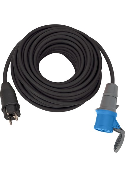 Menashop Premium Camping Serisi Cee Extension 230V IP44 Lisanslı 25M Uzatma Kablo H07RN-F 3g2.5