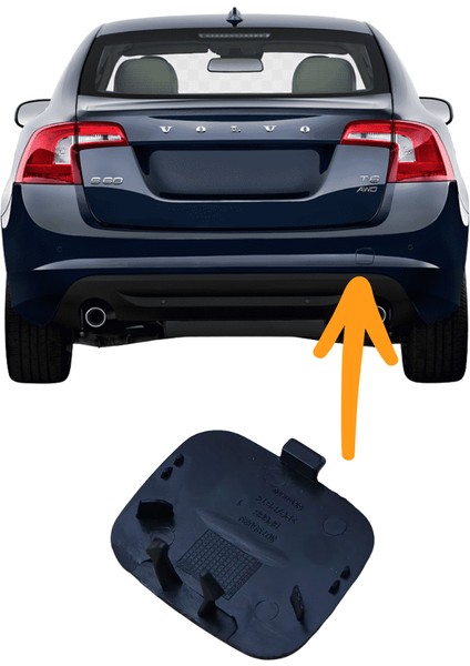 Volvo S60 V60 2011-2018 Arka Çeki Demir Kapağı - 39802591 | Volvo Yedek Parça fiyatları