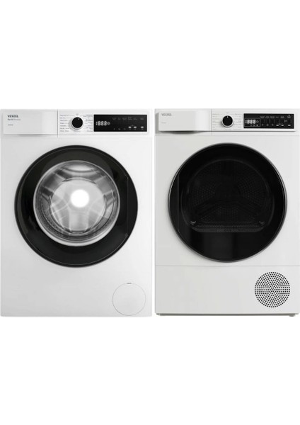 Vestel 2'li Beyaz Eşya Seti(Cmı 106321 Çamaşır +Km 106301 Kurutma)