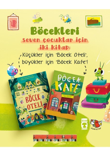 1.2.sınıf-Böcek Kafe, Böcek Otel(2kitap)