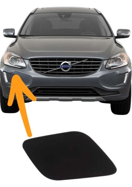 Volvo XC60 2014-2017 Sağ Far Yıkama Kapağı - 39821592 | Volvo Yedek Parça