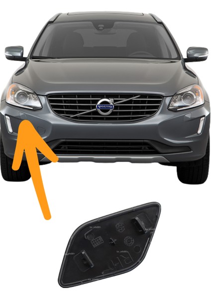 Volvo XC60 2014-2017 Sağ Far Yıkama Kapağı - 39821592 | Volvo Yedek Parça fiyatları