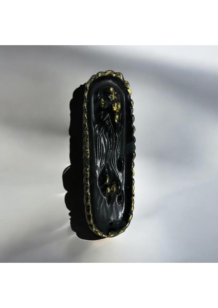 Himalaya Orta Boy Antik Sarı Geri Akış Tütsülük & Oda Kokusu