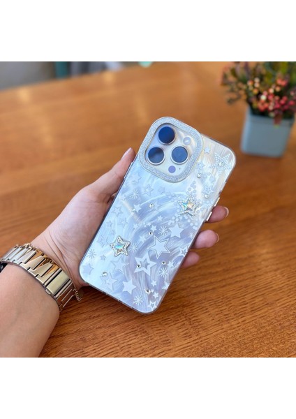 Epastellar Yıldız Desenli Parlak Telefon Kılıfı Iphone 14 Pro Max fiyatları