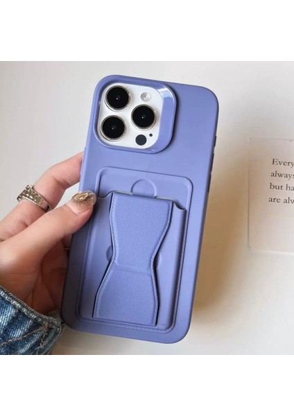 Epastand Iphone 15 Pro Max Telefon Kılıfı Lila