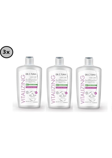 Dr.c.tuna Sarımsaklı Şampuan 500 ml x 3 Adet
