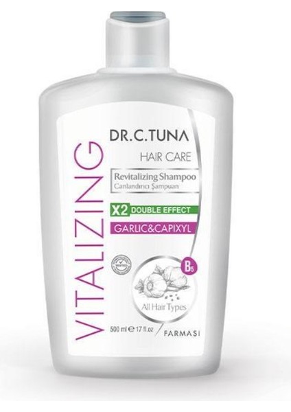 Dr.c.tuna Sarımsaklı Şampuan 500 ml x 3 Adet fiyatları