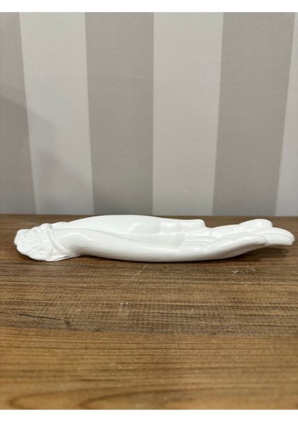 El Yapımı Şık ve Beyaz Renkli El Tütsülük