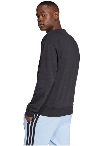 Erkek Siyah Sweatshirt M Bl Ft Swt Je8949