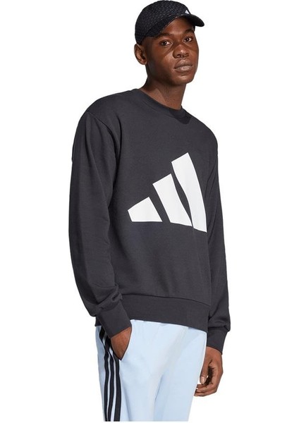 Erkek Siyah Sweatshirt M Bl Ft Swt Je8949