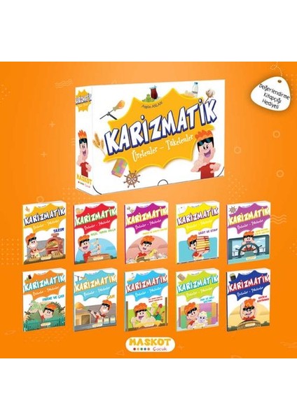 Karizmatik (10 Kitap) Maskot Çocuk Yayınevi