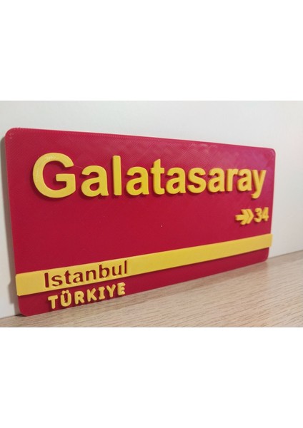 Galatasaray Duvar Tabelası