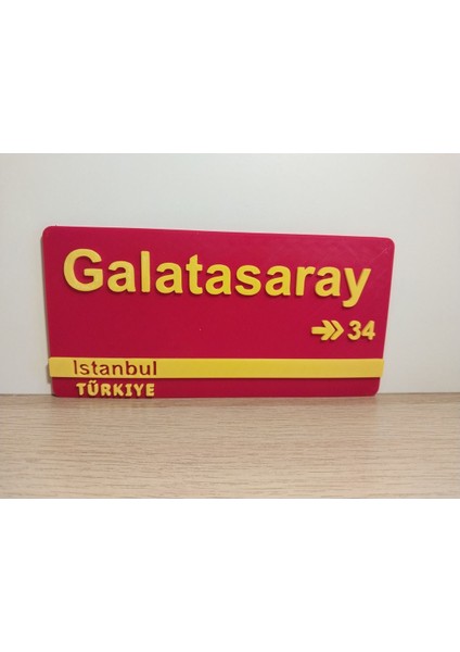 Galatasaray Duvar Tabelası