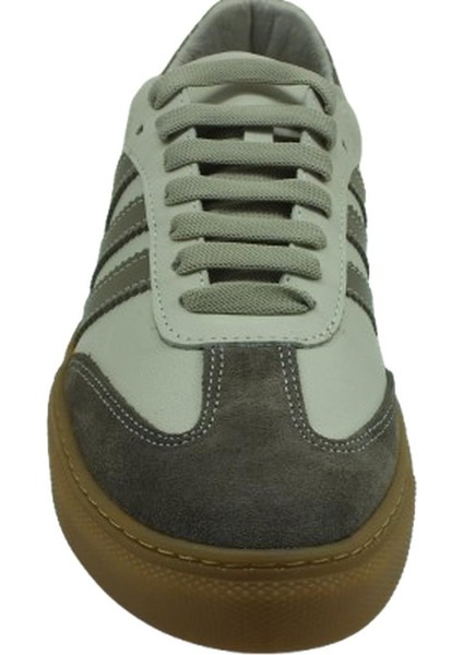 Bağcıklı Bayan Sneaker Ayakkabı Krem 86 Flr 3020 modelleri