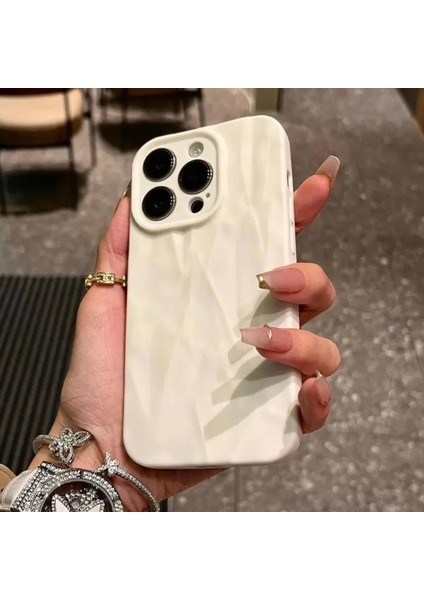 Epawave Kırışık Dokulu Iphone 14 Pro Max Kılıf Krem fiyatları