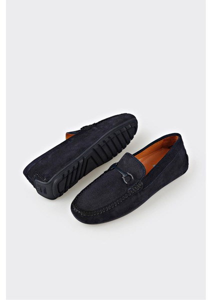 Lacivert Deri Erkek Günlük Ayakkabı modelleri