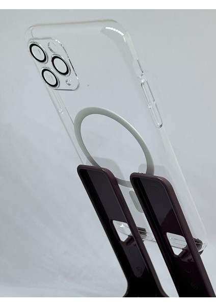 Apple 14 Pro Saydam Sararmaz Kamera Korumalı Kılıf Magsafe Özellik