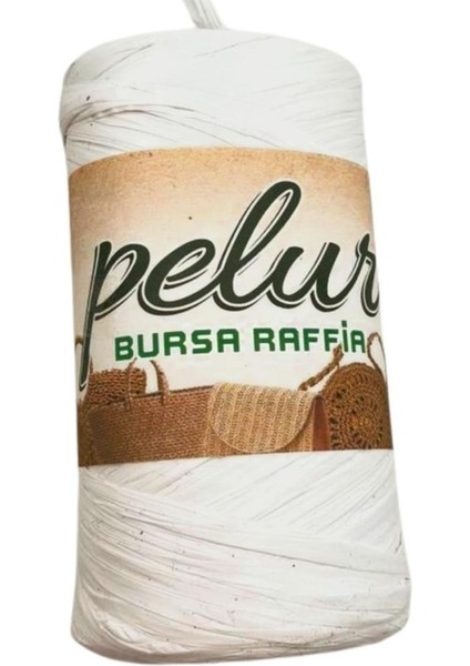 Bursa Rafya Beyaz Renk 150 gr